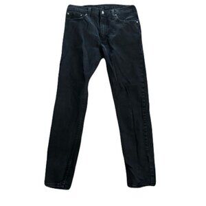 Levis 512 32 x 30 Black Slim Taper Jeans